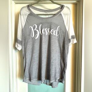“Blessed” Raglan Tee from Maurices